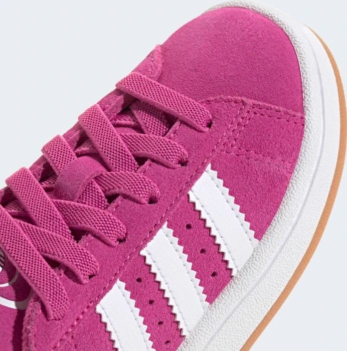 adidas Campus 00s Elastic Lace semi lucid fuchsia/cloud white (Junior)