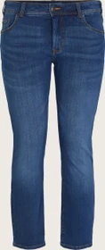 Tom Tailor Plus Slim Jeans Jeans used mid stone blue denim (Damen)