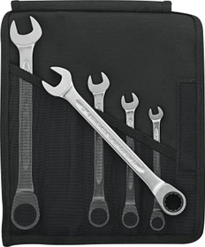 Stahlwille OPEN-RATCH 17F/5 Schraubenschlüsselsatz inkl. Tasche, 5-tlg.