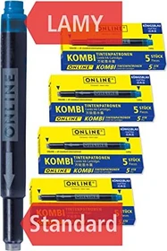 ONLINE Großraum-Tintenpatrone königsblau, 20er-Pack