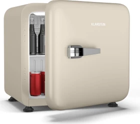 Klarstein Audrey Evo 43l Mini-Kühlschrank creme