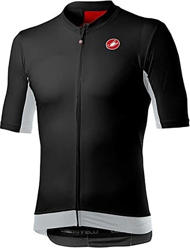 Castelli Vantaggio Trikot kurzarm light black/silver gray (Herren)