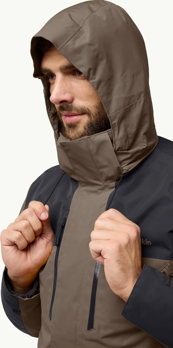 Jack Wolfskin Jasper 3in1 Funktionsjacke cold coffee (Herren)
