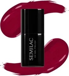 Semilac Hottie UV Nagellack 071 deep red, 7ml