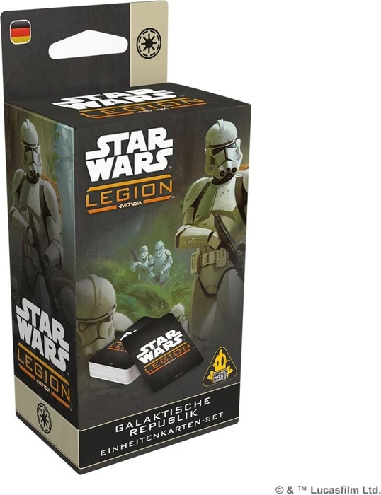 Star Wars Legion - Galaktische Republik Einheitenkarten-Set