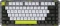 ASUS Jelly75 KD201 Mechanical Wireless Keyboard, Volt Green, LEDs weiß, Linear Switch, USB/Bluetooth, DE Vorschaubild