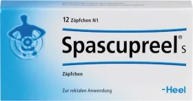 Heel Spascupreel S Zäpfchen, 12 Stück