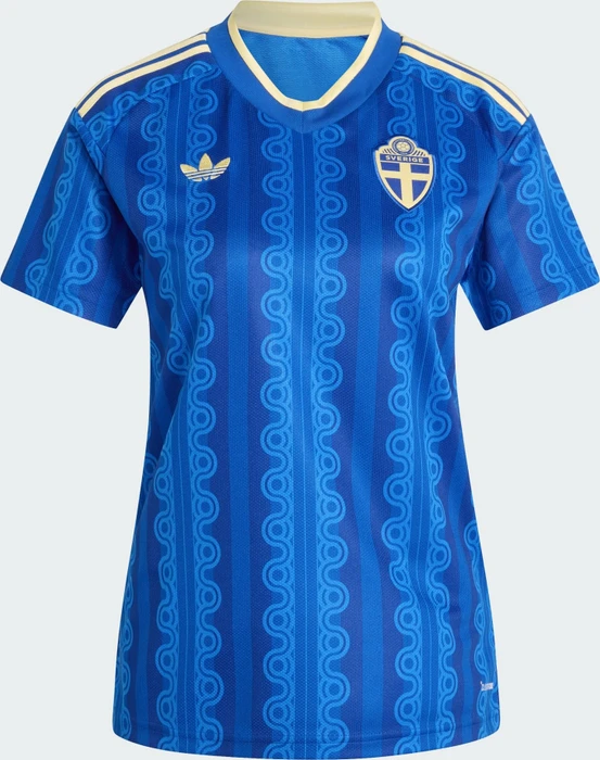 adidas FIFA WM 2026 Schweden Auswärtstrikot kurzarm royal blue (Damen)