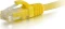 C2G Patchkabel, Cat6, U/UTP, RJ-45/RJ-45, 0.5m, gelb Vorschaubild