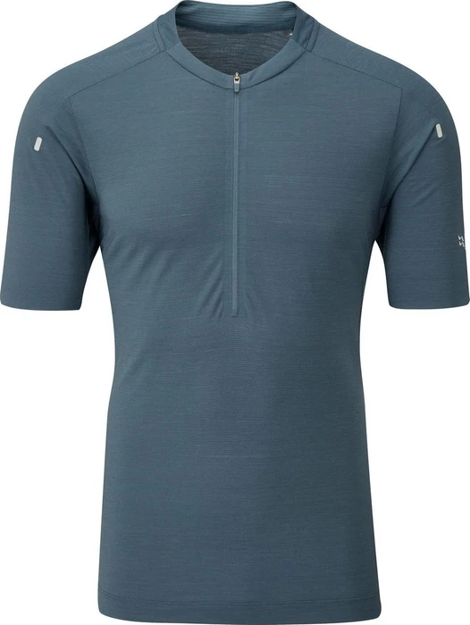 Rab Cindercrino Zip Trikot kurzarm orion blue (Herren)