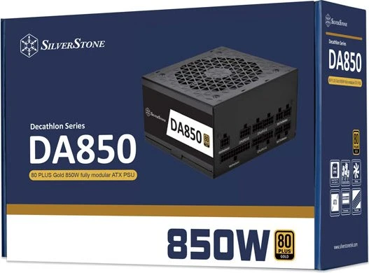 SilverStone Decathlon Gold Series DA850 Gold 850W, ATX 2.4