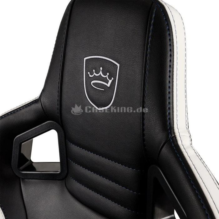 noblechairs Epic Gamingstuhl, schwarz/weiß/blau