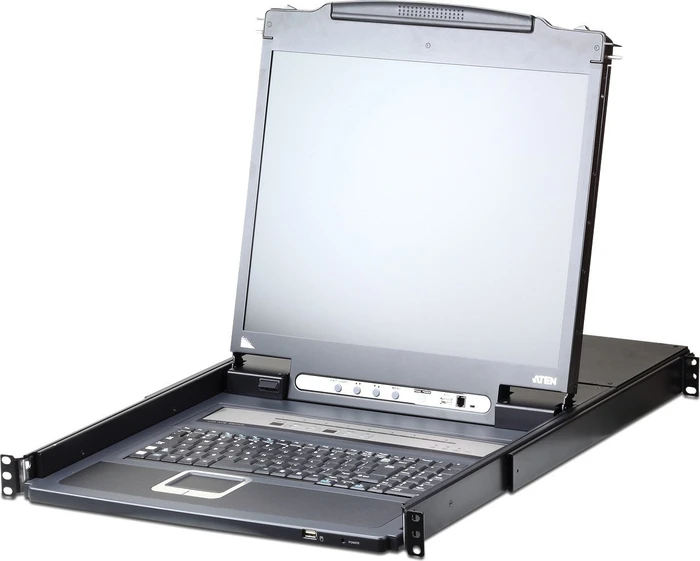 ATEN CL5708IM, 17" LCD KVM Switch, 8-fach, DE