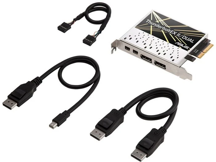 ASUS ThunderboltEX II/DUAL, PCIe 2.0 x4