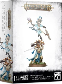 Games Workshop Warhammer Age of Sigmar - Lumineth Realm-Lords - Ellania und Ellathor, Eclipsian Warsages