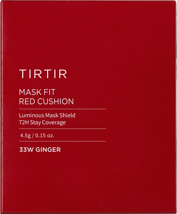 Tirtir Mask Fit Red Cushion Mini Foundation 33W ginger LSF40, 4.5g