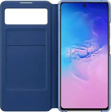 Samsung S-View Wallet Cover für Galaxy S10 Lite schwarz