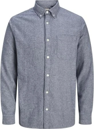 Jack & Jones Regular Fit Hemd langarm night sky (Herren)