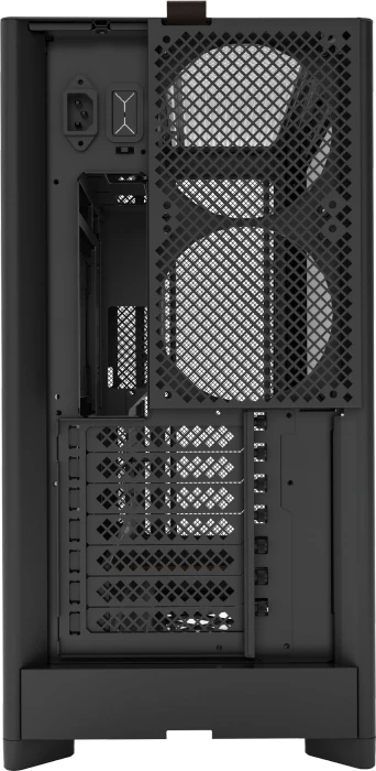 Montech HS01 Black, Glasfenster