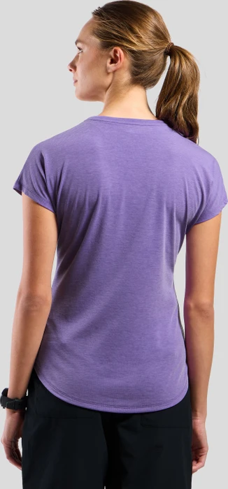 Odlo Essentials Natural Funktionsshirt kurzarm afterparty melange (Damen)