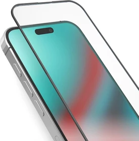 SBS Mobile Full Cover Glass Screen Protector für Apple iPhone 15 Pro Max