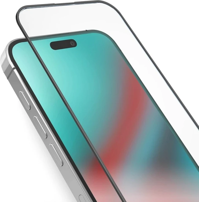 SBS Mobile Full Cover Glass Screen Protector für Apple iPhone 15 Pro Max