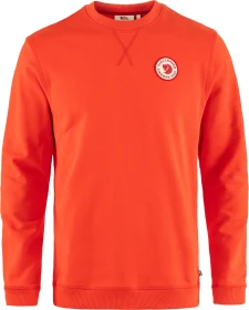 Fjällräven 1960 Logo Badge Sweatshirt flame orange (Herren)