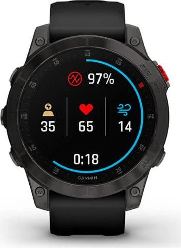 Garmin epix 2 Sapphire black titanium