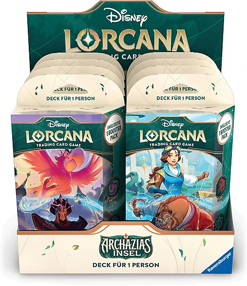 Disney Lorcana - Archazias Insel - Starter Deck Display (DE)