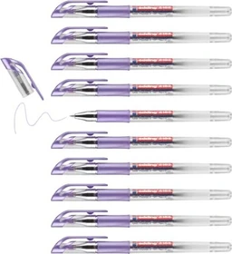 edding 2185 metallic Gelroller (Mine) violett, 10er-Pack