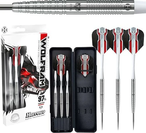 Harrows Wolfram 97% Steeltip Dartpfeil Set