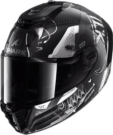 Shark Spartan RS Carbon schwarz/grau/silber
