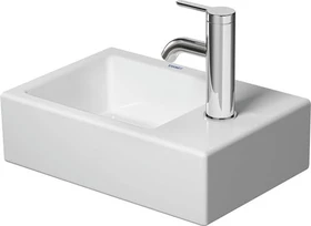 Duravit Vero Air Handwaschbecken rechteckig 38x25cm, mit Hahnloch rechts, ohne Überlauf, weiß