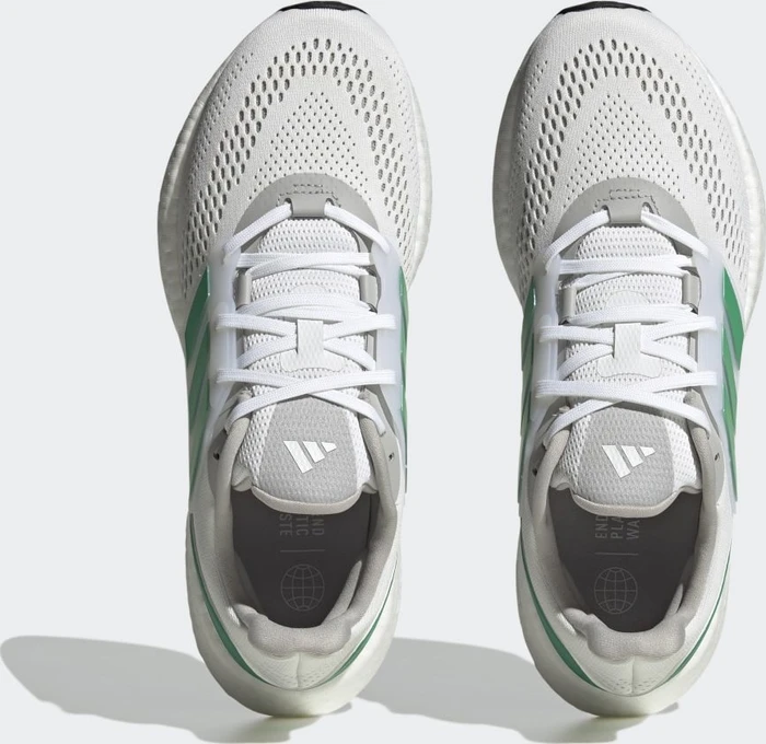 adidas Pureboost 22 cloud white/court green/core black