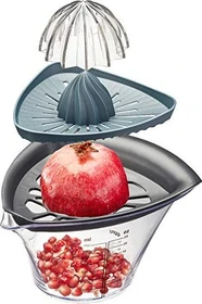 Gefu Fruti Granatapfelentkerner und Entsafter manuelle Zitruspresse
