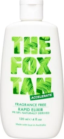 The Fox Tan Rapid Elixir Accelerate Fragrance Free, 120ml
