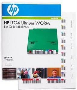 HP LTO-Ultrium 4 WORM Bar Code Label Pack LTO-4
