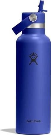 Hydro Flask Standard Mouth Flex Straw Cap Isolierflasche 621ml capri blue