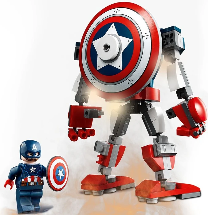 LEGO Marvel Super Heroes Spielset - Captain America Mech