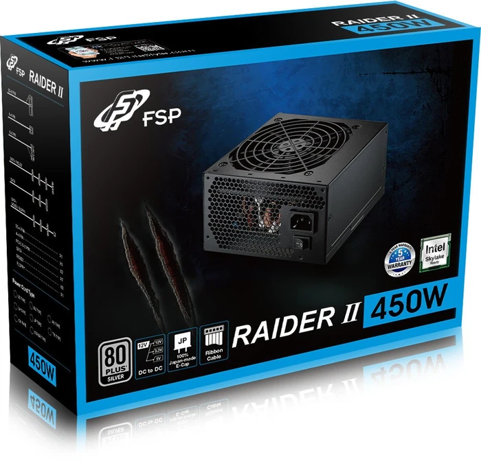 FSP Raider 2 450W, ATX 2.31