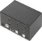 Digitus KVM-Switch, 2-Port, Dual-Display, 4K, HDMI, 2-fach KVM-Switch Vorschaubild