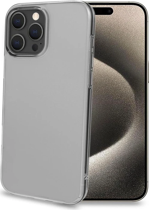 Celly Gelskin für Apple iPhone 16 Pro Max transparent