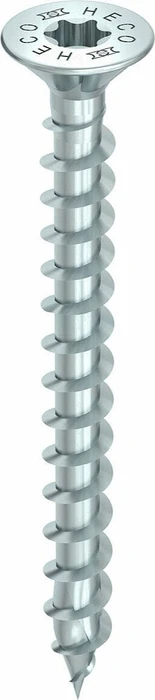 HECO TOPIX-plus verzinkt blau A3K Torx T30 Holzschraube, 6x70mm, 200 Stück