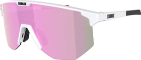 Bliz Hero matt white/brown-pink multi