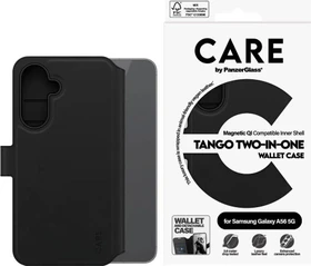 PanzerGlass Care Feature Case Tango Two-in-One Wallet für Samsung Galaxy A56 5G schwarz