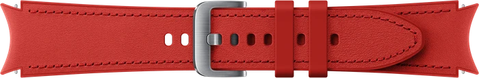 Samsung Hybrid Leather Band 20mm M/L rot