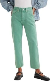 Levi's 501 Crop Jeans dusty beryl green (Damen)