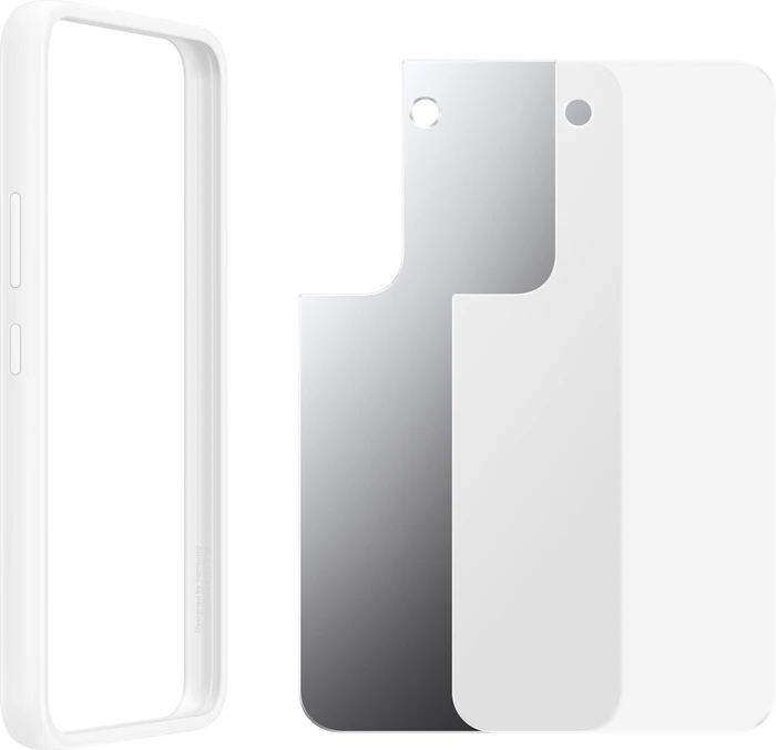 Samsung Frame Cover für Galaxy S22 weiß