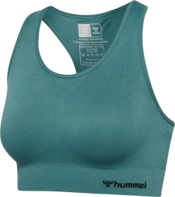 hummel Seamless Sports Top Funktionsshirt ärmellos north atlantic (Damen)