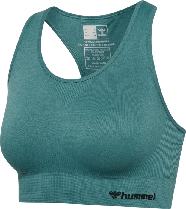 hummel Seamless Sports Top Funktionsshirt ärmellos north atlantic (Damen)